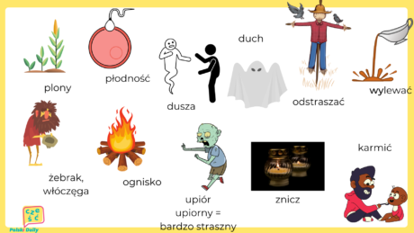 [B] Dziady (słownictwo, czytanie)